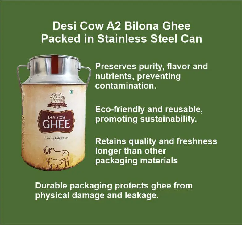 Desi Cow  Bilona Ghee-5-liter