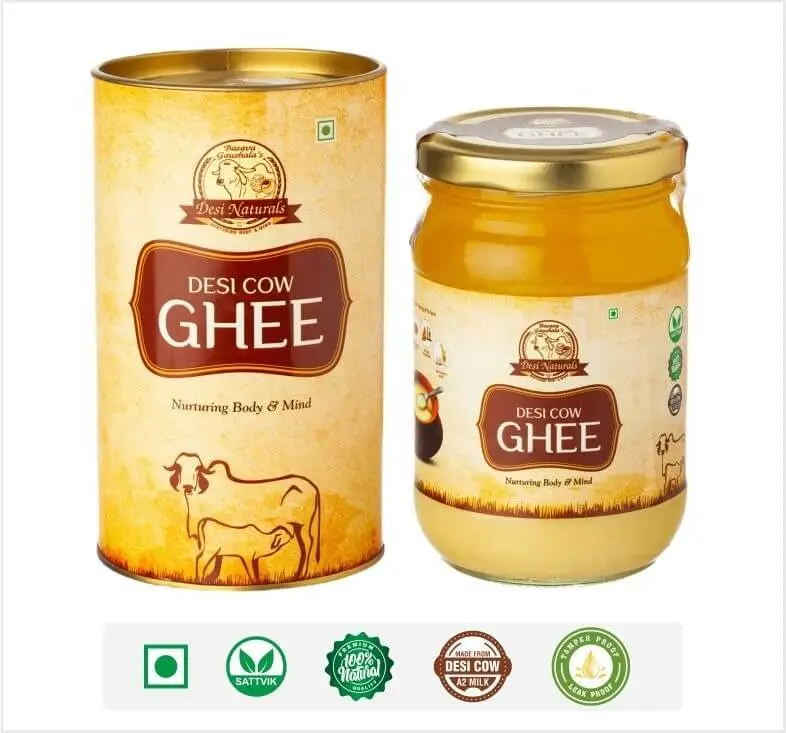 Desi Cow  Bilona Ghee-2-liter