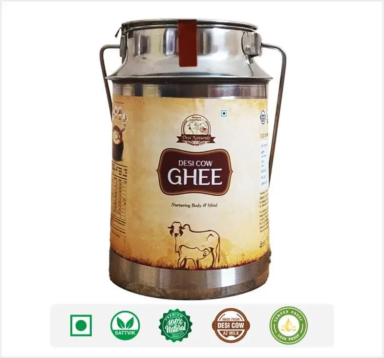 Desi Cow  Bilona Ghee-3-liter