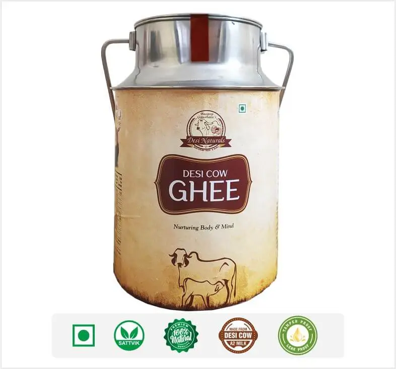 Desi Cow  Bilona Ghee-5-liter